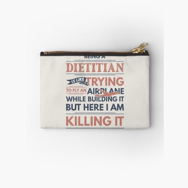 Item preview, Being A Dietitian Is Like Trying To Fly An Airplane While Building It But Here I Am Killing It Funny Gift idea Dietitian designed and sold by Mmmm3344.