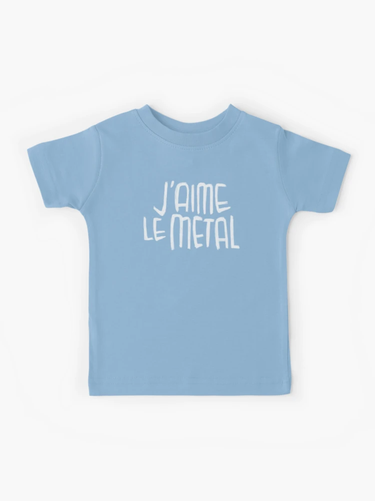 shirt bleu métal chicandier t shirt