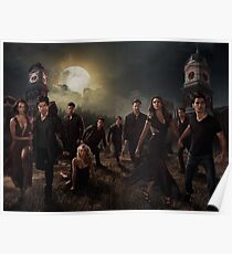 Season 6 of The Vampire Diaries Photoshoot: Cast Poster