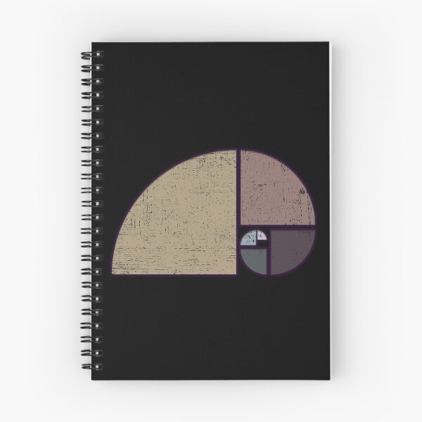 Item preview, Fibonacci - The Golden Spiral in Geometry with Earth tones designed and sold by Denis Marsili.