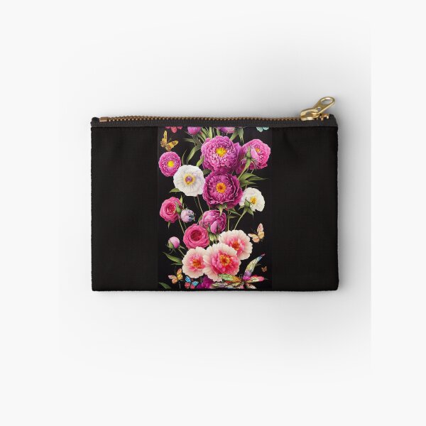 Artikelvorschau, Hübsche rosa und purpurrote Pfingstrosen-Blumen entworfen und verkauft von GrannyMouse.