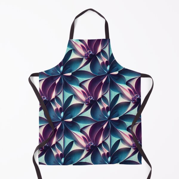 Item preview, Winter flower 3D textured pattern in icy winter colours designed and sold by yennyz.