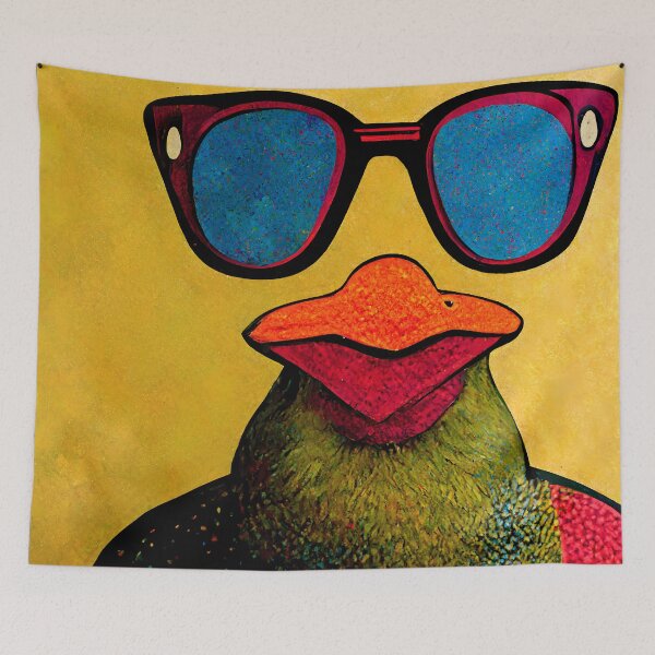 Item preview, Duck Pop Art 2 designed and sold by AiBroughtToLife.