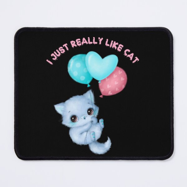 Item preview, I Just Really Like cat designed and sold by The Love Quill.