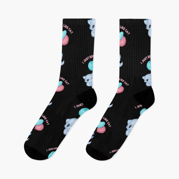 Item preview, I Just Really Like cat designed and sold by The Love Quill.