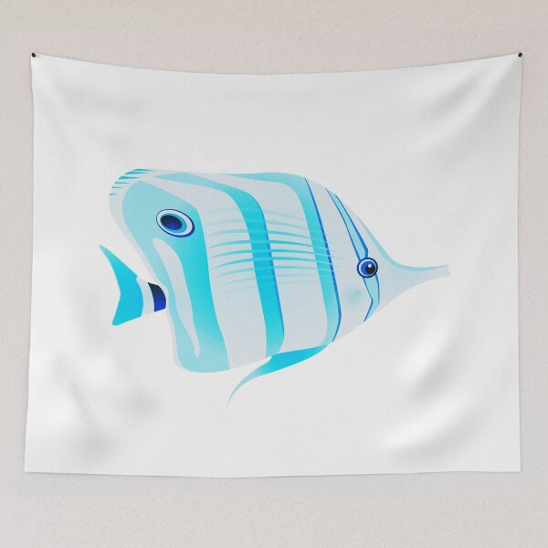 Item preview, Cute Blue Fish design, Animals style designed and sold by Dven-Clothes.