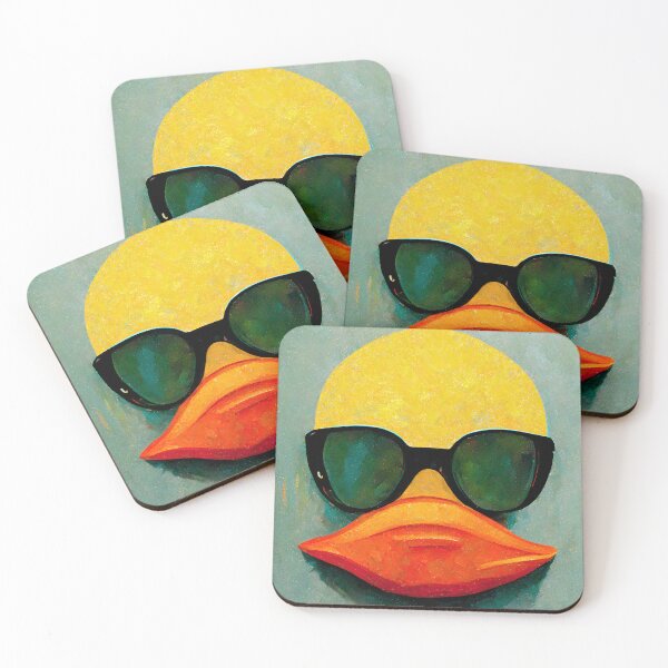 Item preview, Duck Pop Art 3 designed and sold by AiBroughtToLife.