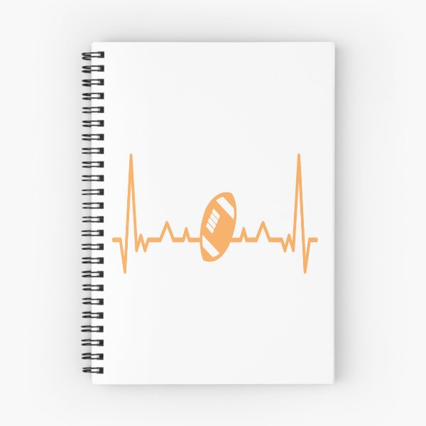 Item preview, Heart Beat Football designed and sold by bennetthuskers.