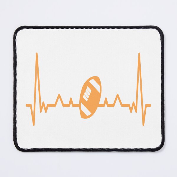 Item preview, Heart Beat Football designed and sold by bennetthuskers.