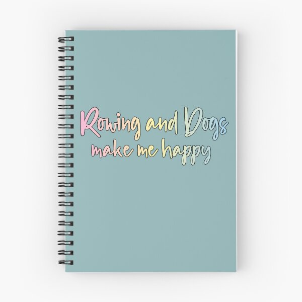 Item preview, rowing and dogs make me happy designed and sold by retro10.