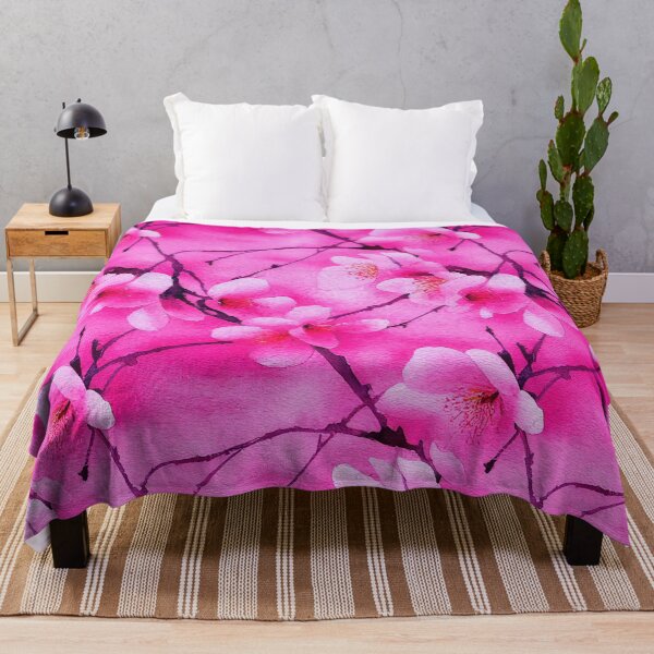 Item preview, Cherry Blossom Pattern Print designed and sold by ThePurpleMelon.