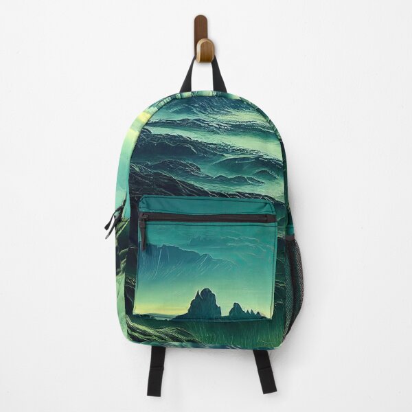Item preview, Alien planet fantasy landscape designed and sold by mrlongfield.