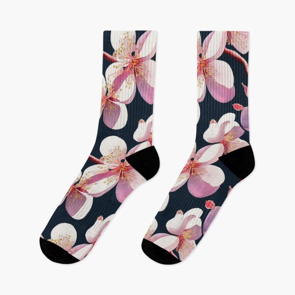 Item preview, Cherry Blossom Pattern Print designed and sold by ThePurpleMelon.