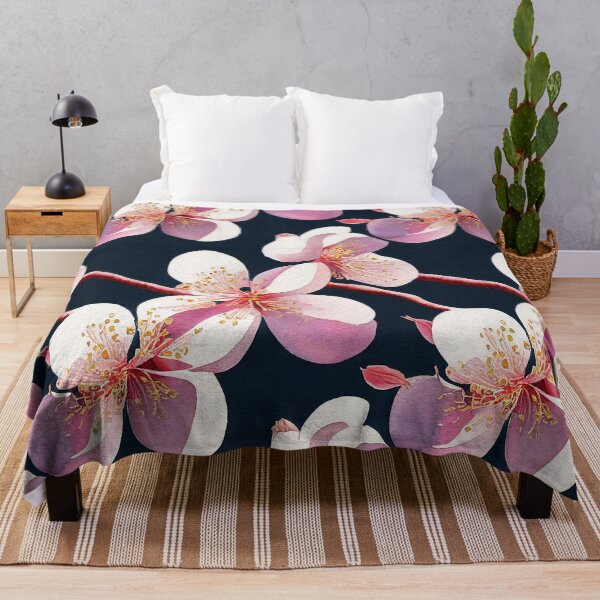 Item preview, Cherry Blossom Pattern Print designed and sold by ThePurpleMelon.