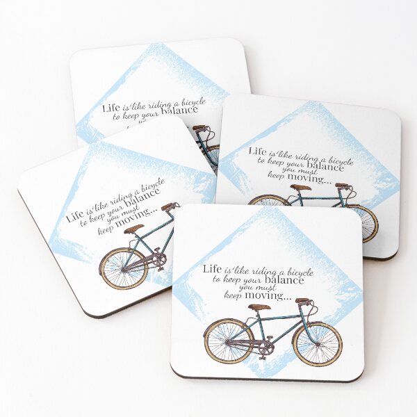 Item preview, Life is like riding a bicycle designed and sold by AmazingArtMandi.