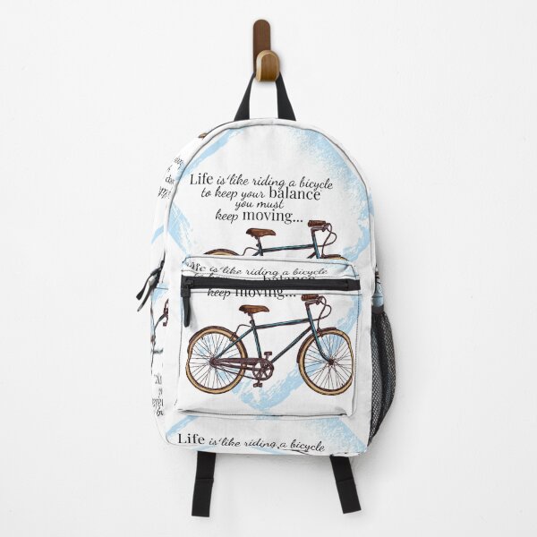 Item preview, Life is like riding a bicycle designed and sold by AmazingArtMandi.