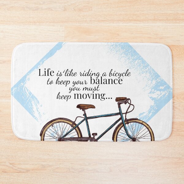 Item preview, Life is like riding a bicycle designed and sold by AmazingArtMandi.