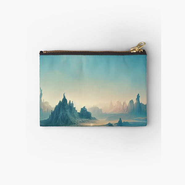 Item preview, Alien planet fantasy landscape designed and sold by mrlongfield.