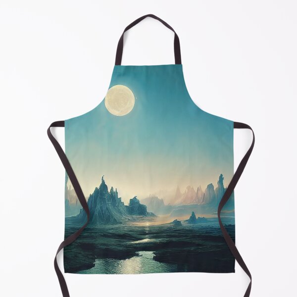 Item preview, Alien planet fantasy landscape designed and sold by mrlongfield.
