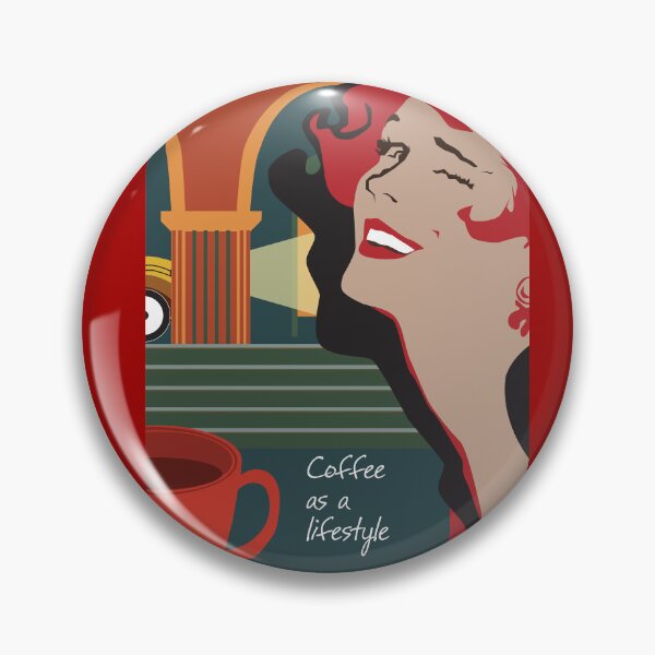 Item preview, Coffee as a lifestyle designed and sold by CatCoconut-Art.