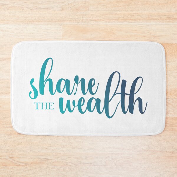 Item preview, Share the wealth - inspirational quote - motivation designed and sold by ALLURE-minimal.