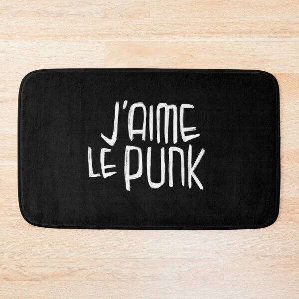 Item preview, Punk Music, Punk Typography, J'aime le Punk designed and sold by badlydrawnbabe.