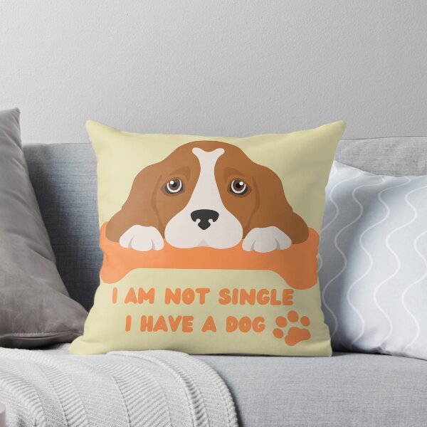 Artikelvorschau, Ich bin nicht Single, ich habe einen Hund. entworfen und verkauft von TSDesigner03.