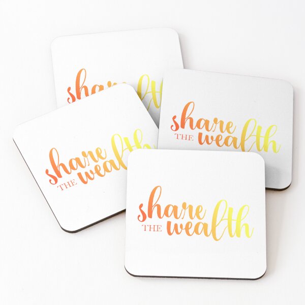 Item preview, Share the wealth - inspirational quote - motivation designed and sold by ALLURE-minimal.