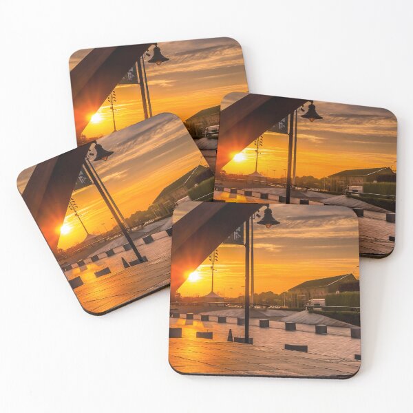 Item preview, Sunset at SteelStacks designed and sold by louleeart.