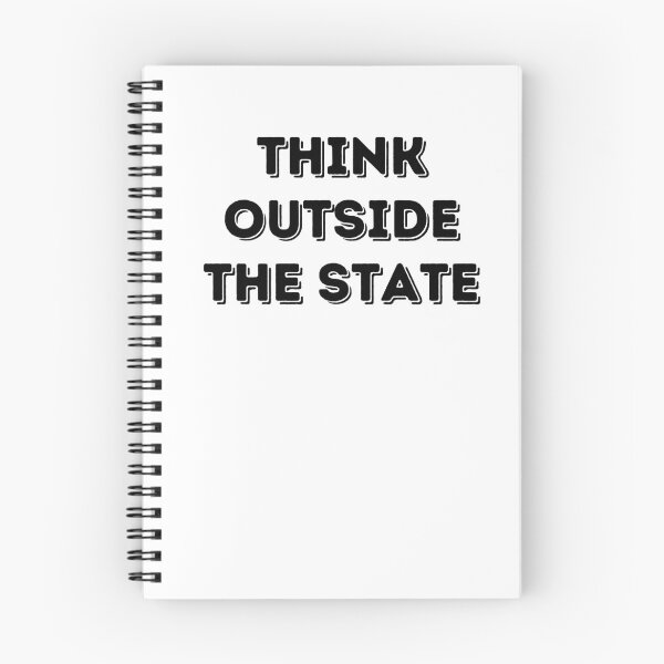 Item preview, Think Outside The State designed and sold by Liberty & Unicorns.