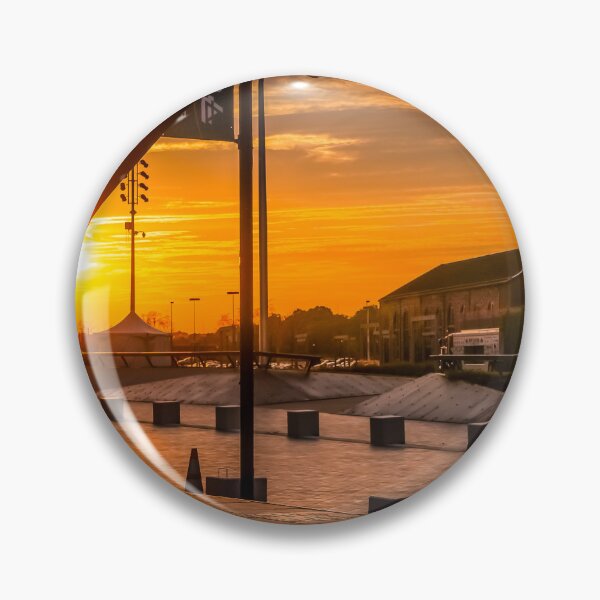 Item preview, Sunset at SteelStacks designed and sold by louleeart.