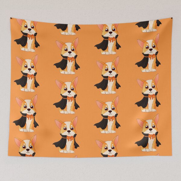 Item preview, vampire corgi designed and sold by Ameliamaar.