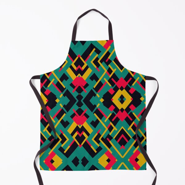 Item preview, Funky graphic design pattern in bold colors designed and sold by XiB0.