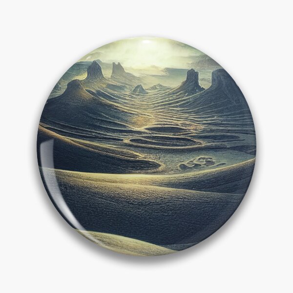 Item preview, Alien planet fantasy landscape designed and sold by mrlongfield.