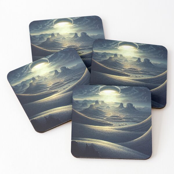 Item preview, Alien planet fantasy landscape designed and sold by mrlongfield.