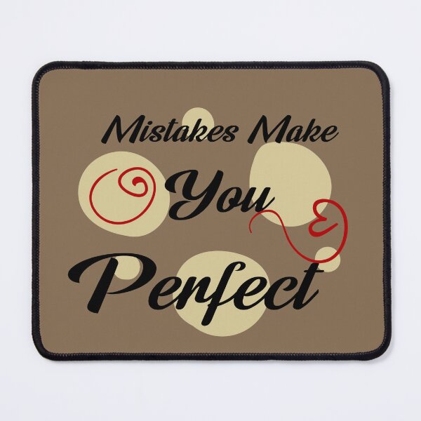 Item preview, Mistakes Make You Perfect, typography designed and sold by Ndli.