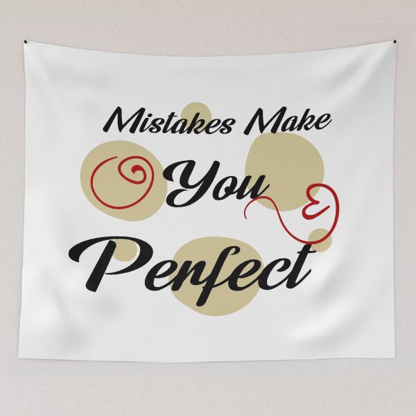 Item preview, Mistakes Make You Perfect, typography designed and sold by Ndli.