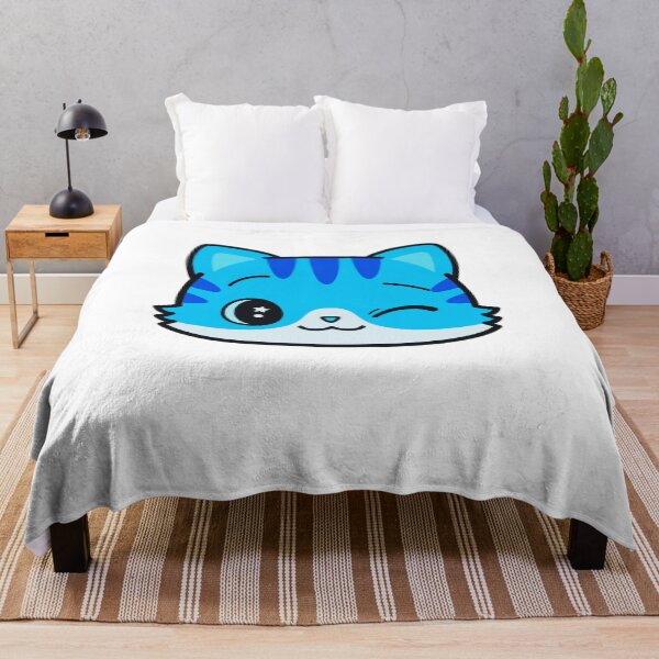 Item preview, Cute Blue Kitten Winks, Animals style designed and sold by Dven-Clothes.