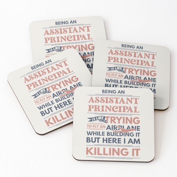 Item preview, Being An Assistant Principal Is Like Trying To Fly An Airplane While Building It But Here I Am Killing It Funny Gift idea Assistant Principal designed and sold by Mmmm3344.
