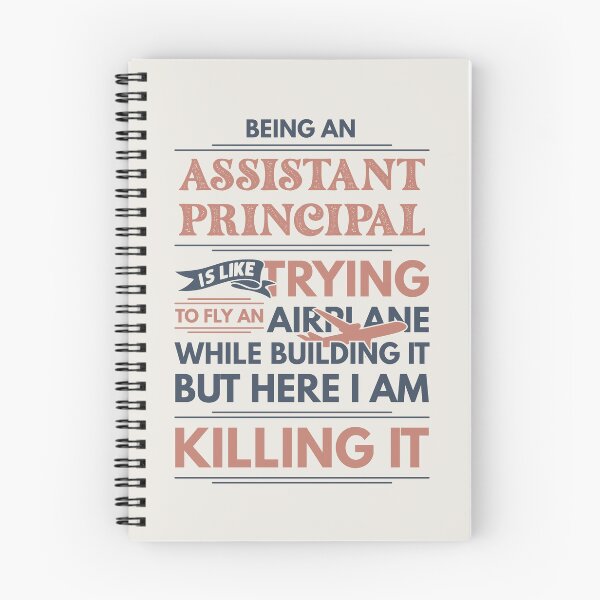 Item preview, Being An Assistant Principal Is Like Trying To Fly An Airplane While Building It But Here I Am Killing It Funny Gift idea Assistant Principal designed and sold by Mmmm3344.