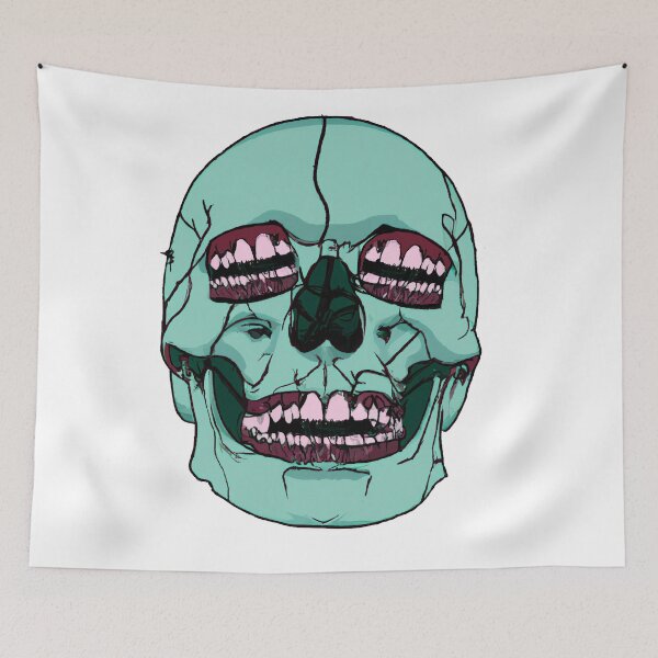 Item preview, Sandman: the Corinthian skull designed and sold by RebelPurpleGirl.