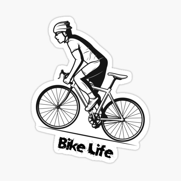 mountain-bike-funny-bike-t-shirt-sticker-for-sale-by-daesthetics