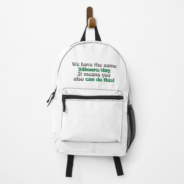 Item preview, WE HAVE THE SAME 24HOURS/DAY designed and sold by ZalynsGraphic.