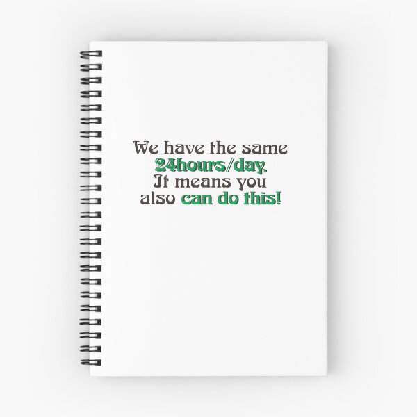 Item preview, WE HAVE THE SAME 24HOURS/DAY designed and sold by ZalynsGraphic.