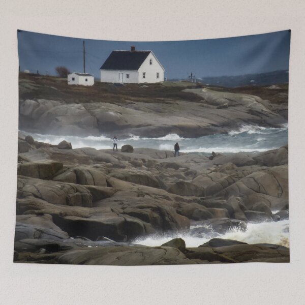 Item preview, Out on the Rocks, Peggy's Cove, Nova Scotia designed and sold by jacobbaker.