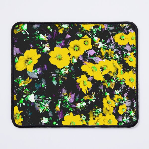 Item preview, Yellow Flowers Pattern designed and sold by Mircea Boboc.