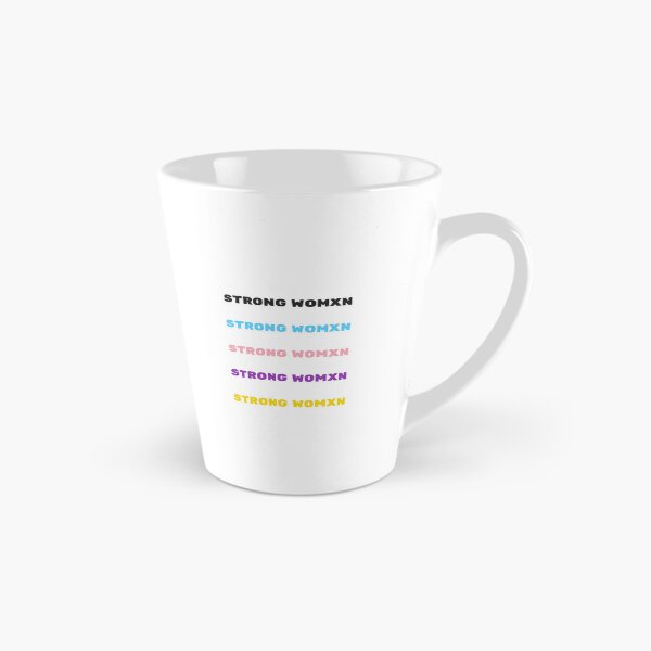 Item preview, STRONG WOMXN sticker pack trans and nonbinary colors designed and sold by Inspirationmotivation.