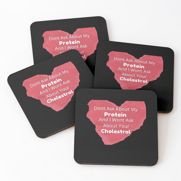 Item preview, Dont Ask About My Protein And I Wont Ask About Your Cholestrol / World Vegetarian Day - Funny and cute T-Shirts Quotes designed and sold by Designspot2020.