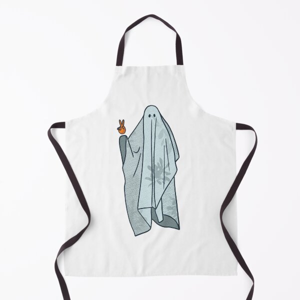 Item preview, Ghost Trend Sheet Ghost Sticker Peace Sign designed and sold by kateillustrates.