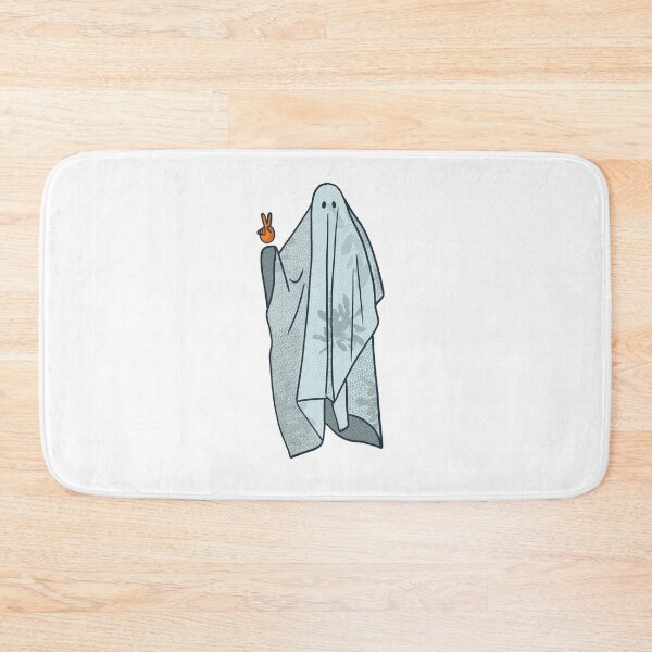 Item preview, Ghost Trend Sheet Ghost Sticker Peace Sign designed and sold by kateillustrates.